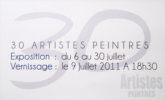 Exposition en mai 2011 à la Tour Carrée de Sainte Maxime